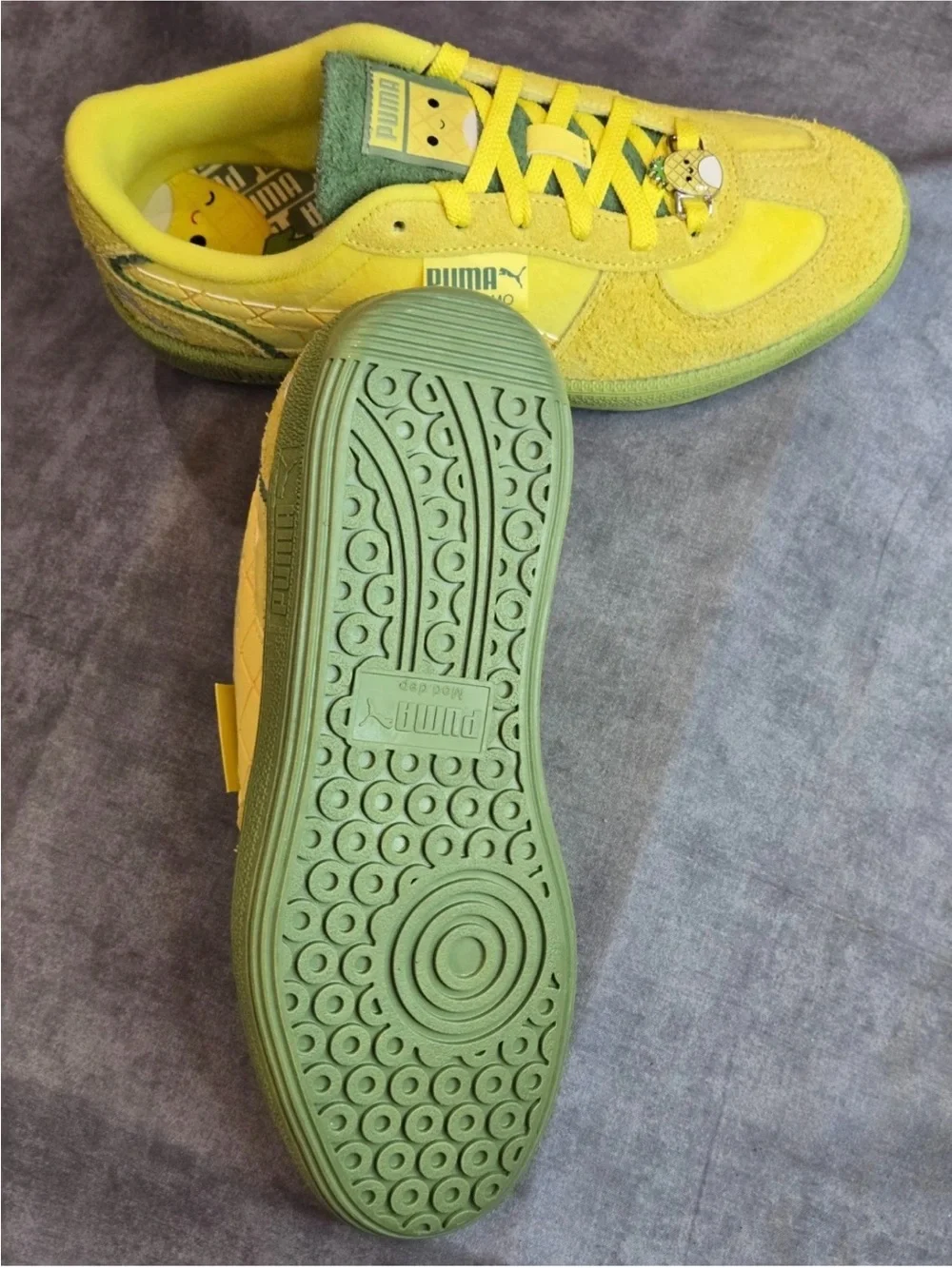 Puma Xsquishmallows Palermo Maui pineapple parakeet green talla 7 Women - Picture 2 of 10